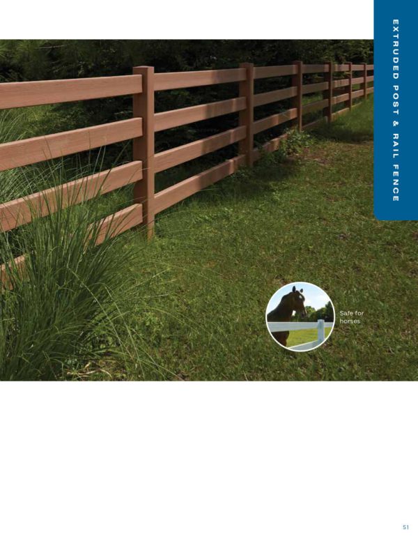 3 Rail Horse Pasture Fence