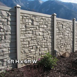 Allegheny (6′ w) by Bufftech (formerly Ecostone by Simtek)