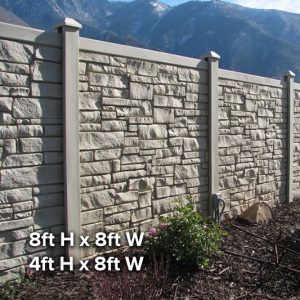 Allegheny (8′ w)by Bufftech (formerly Ecostone by Simtek)