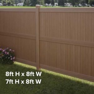 Galveston Certagrain® Privacy Fence