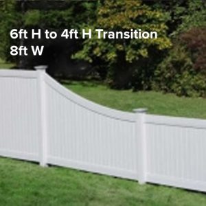 Lexington Swoop Privacy Fence