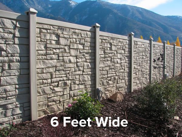 Allegheny (6' w) by Bufftech (formerly Ecostone by Simtek ...