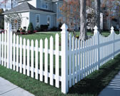 Cape Cod Picket Fencing