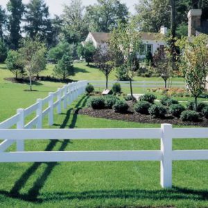 2 Rail Horse Fence