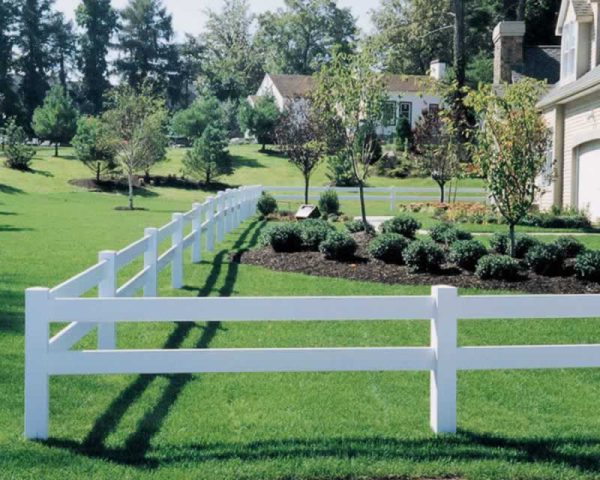 2 Rail Horse Fence