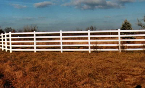 5 Rail Horse Fence - Tuff Stuff