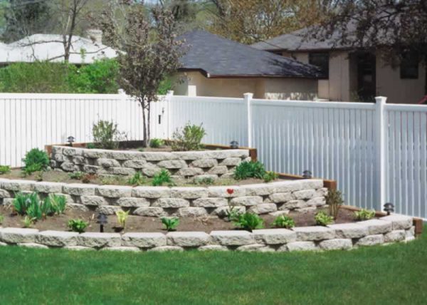 Imperial Semi-Private Vinyl Fence