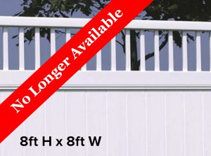Galveston Privacy Fence - Victorian
