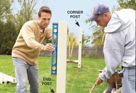 How To Install A Vinyl Fence