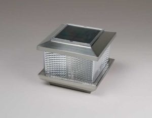 Stainless Solar Post Caps