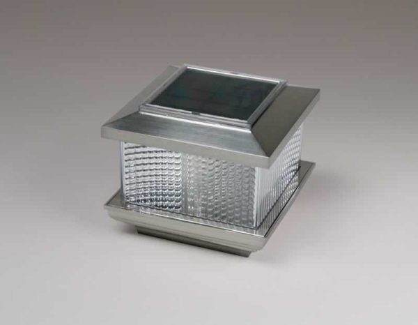 Stainless Solar Post Caps
