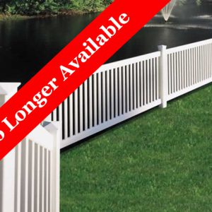 Princeton Vinyl Pool Fence