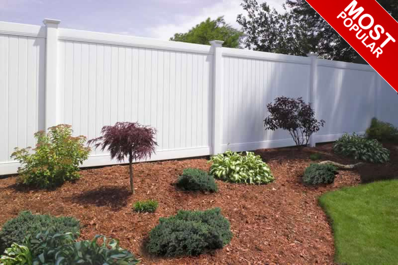 Vinyl Fence Wholesale - White Vinyl Fence - Most Popular Vinyl Fence - Most Durable Vinyl Fence - Shop Avinylfence.com.