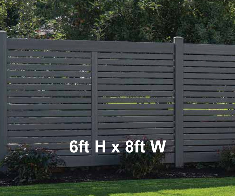 Breezewood Vinyl Fence Backyard